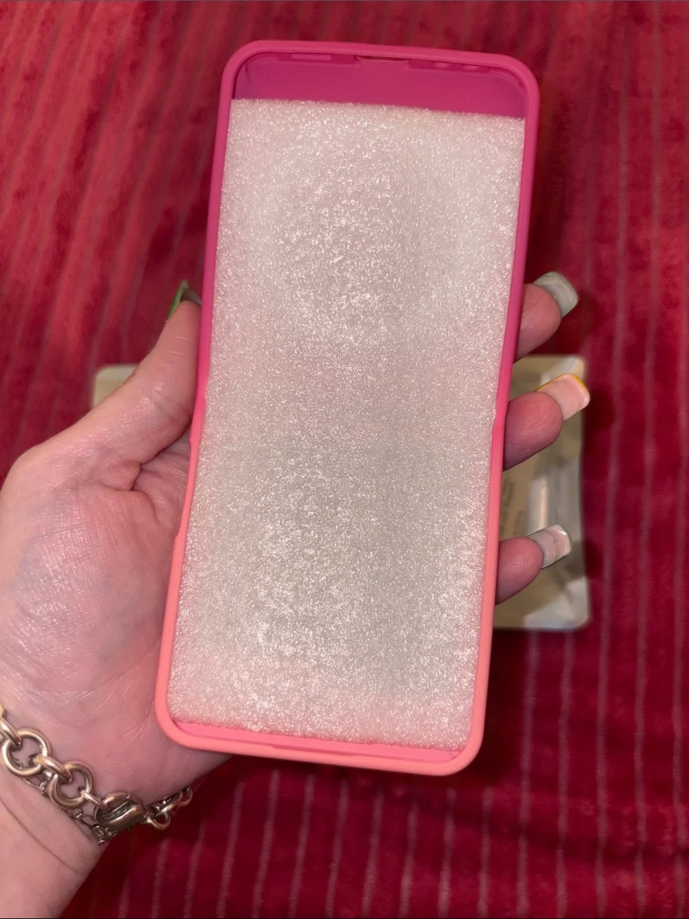 Ombré Pink Z flip Samsung Galaxy phone case